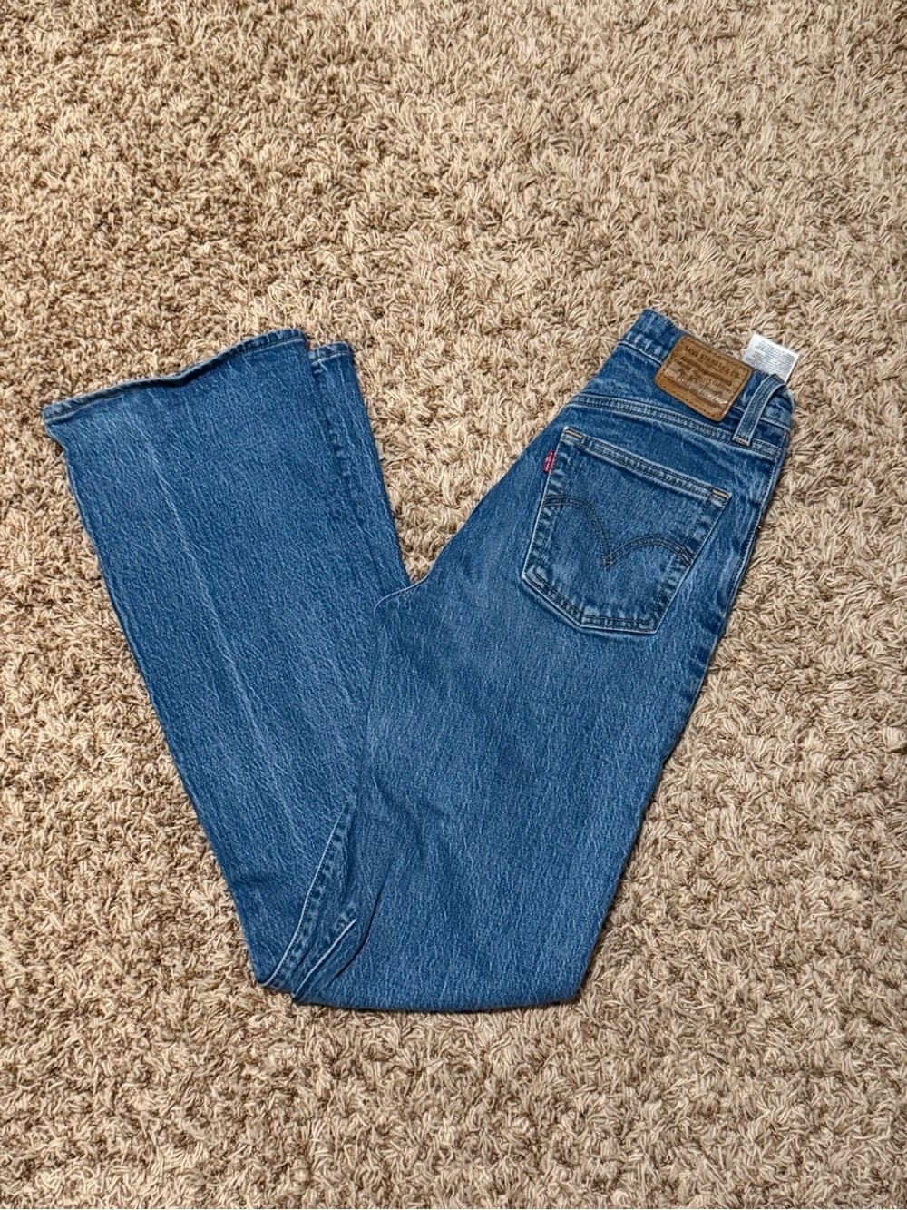 Levi's Women's Blue Boot Cut Jeans
